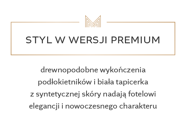 Luksusowy fotel kosmetyczny
