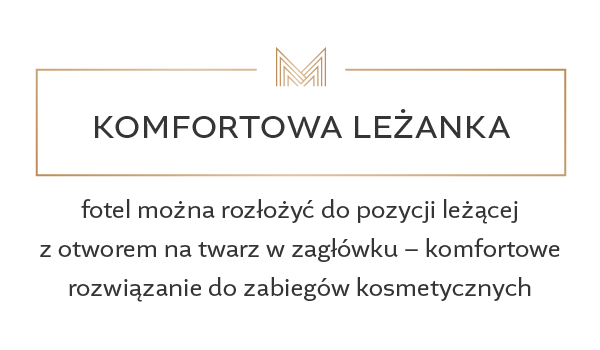 Elektryczny luksusowy fotel kosmetyczny