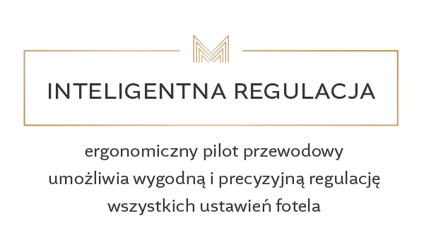 Regulowany biało-złoty fotel kosmetyczny